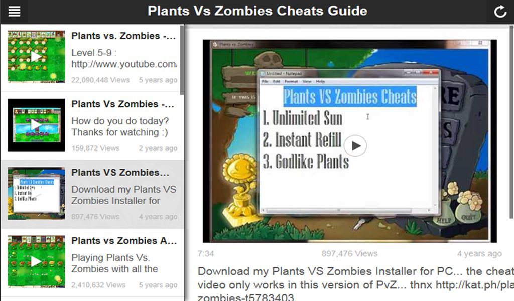 Guide: Plants Vs Zombies (Guide Walkthrough)