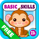 Preschool All-In-One Basic Skills: Adventure with Toy Train Vol 1: Learning Fun Educational Kids Games (letters, numbers, colors, shapes, patterns, 123s counting and ABCs reading) for Toddlers & Kindergarten Explorers! by Abby Monkey® Lite