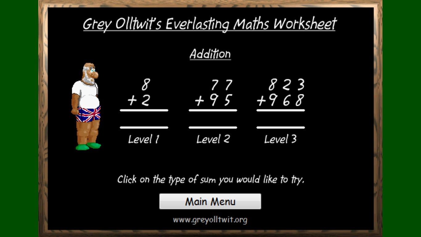 Everlasting Maths Worksheets