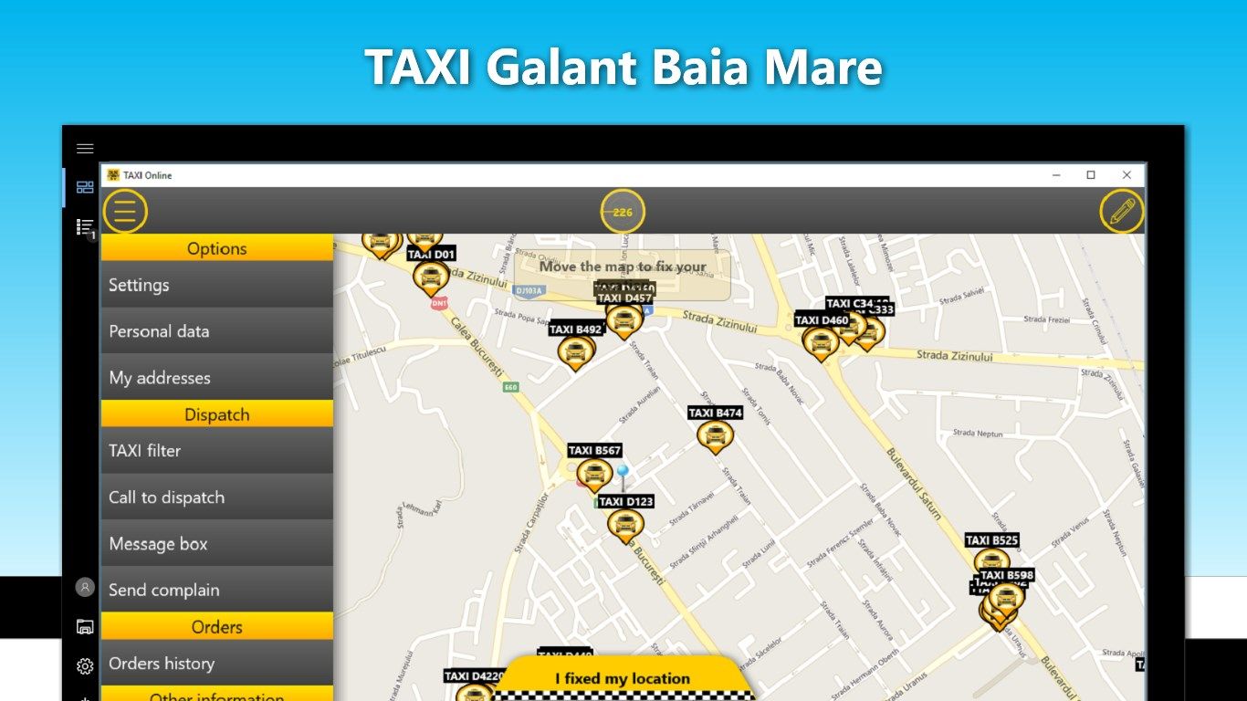 Online TAXI Galant Baia Mare