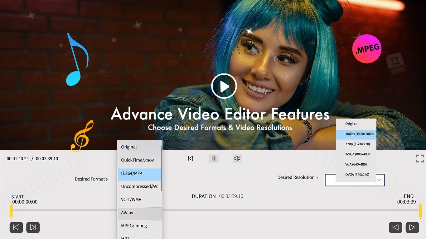 Video Crop - Cut & Trim Videos