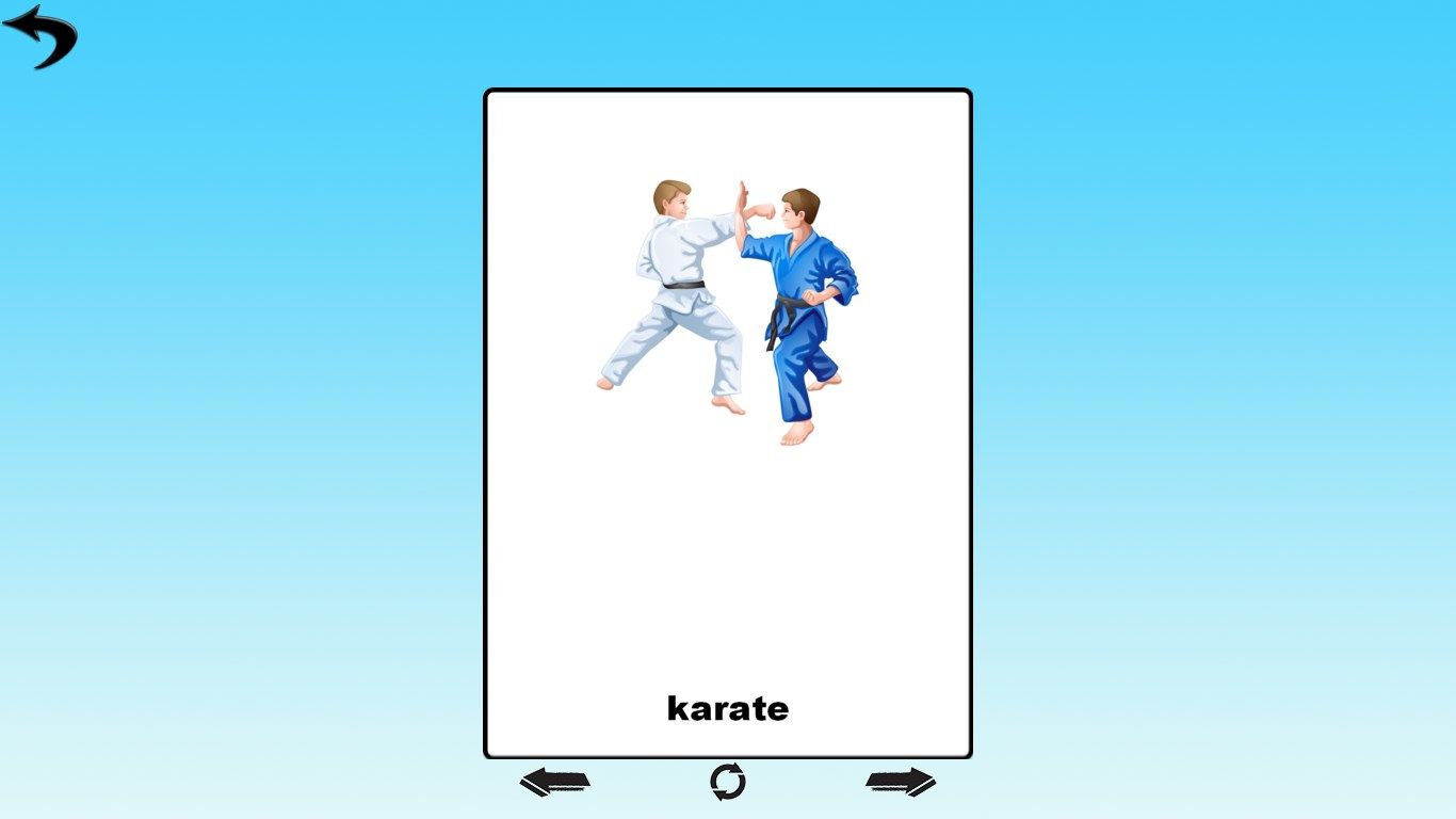 Sight word: karate