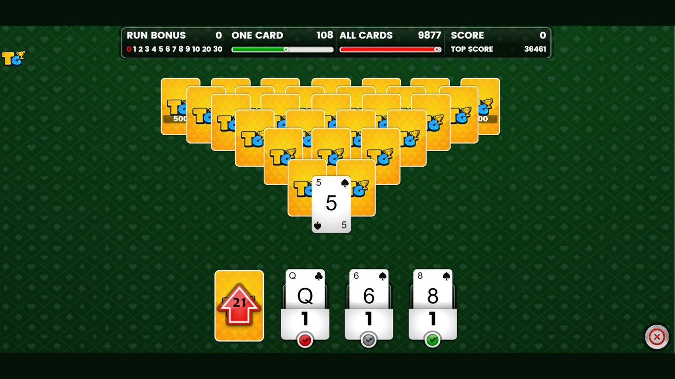 Card Games: Make 13 Pyramid Solitaire, Solitaire Showdown & Mega Stars Tri-Peaks Solitaire