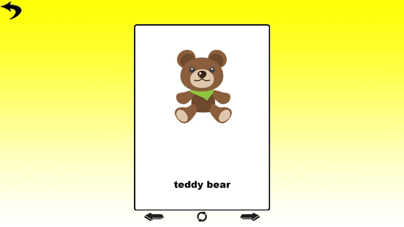 Sight word: teddy bear