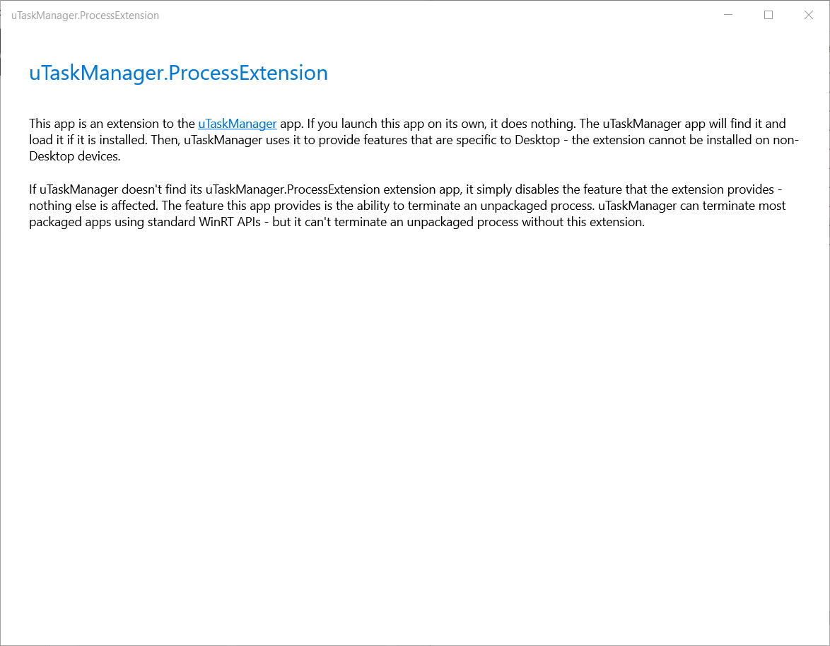 uTaskManager.ProcessExtension