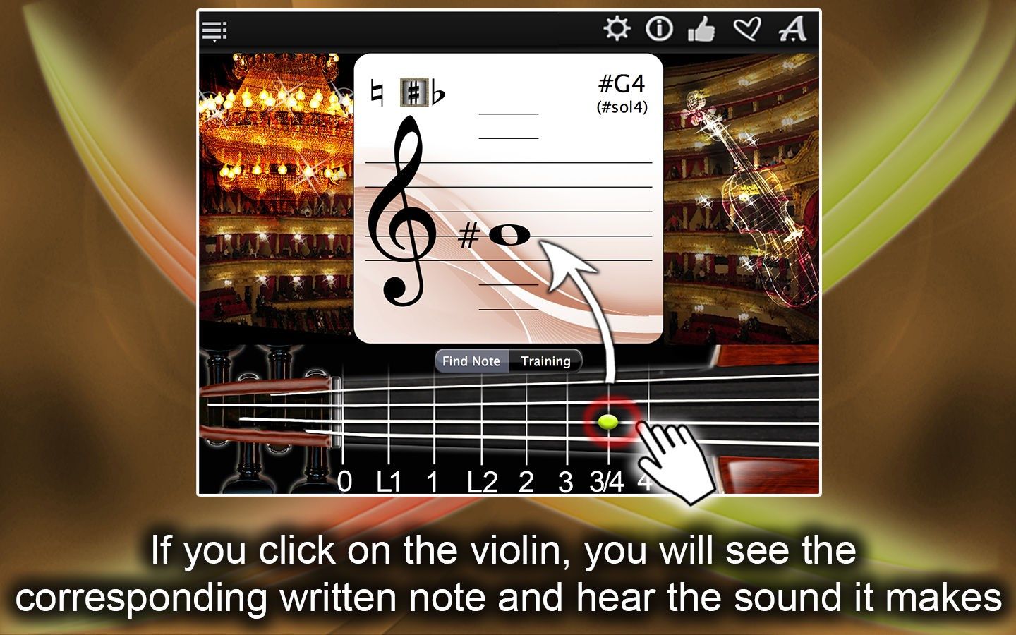 Violin Notes Finder