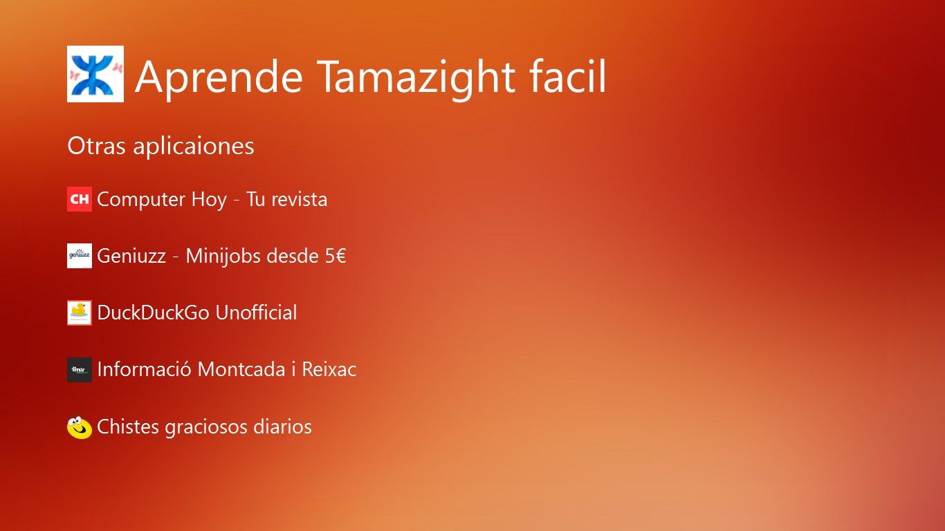 Aprende Tamazight fácil