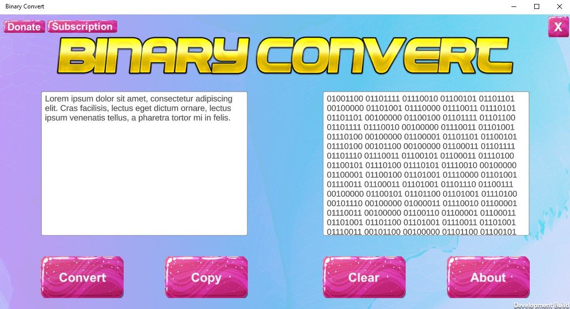 Binary Convert BN