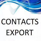 contacts export import excel