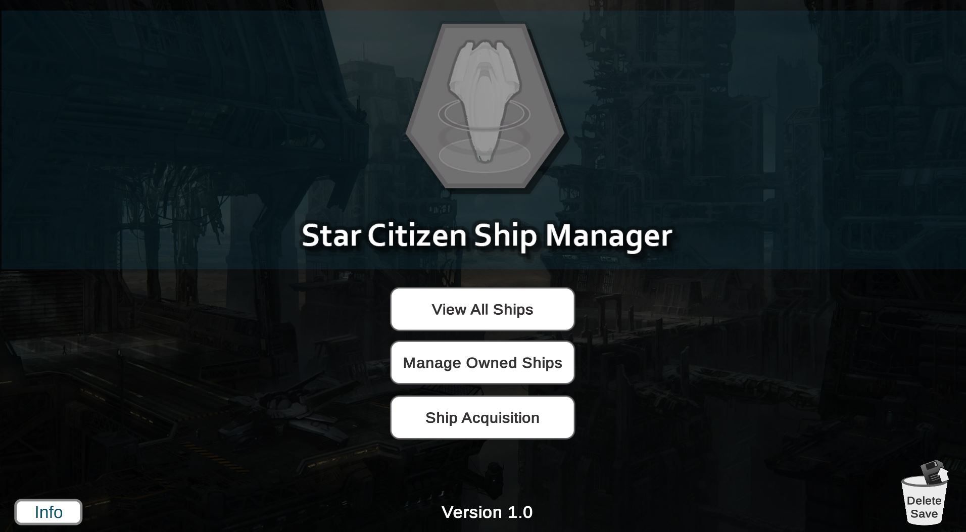 SC Ship Manager App