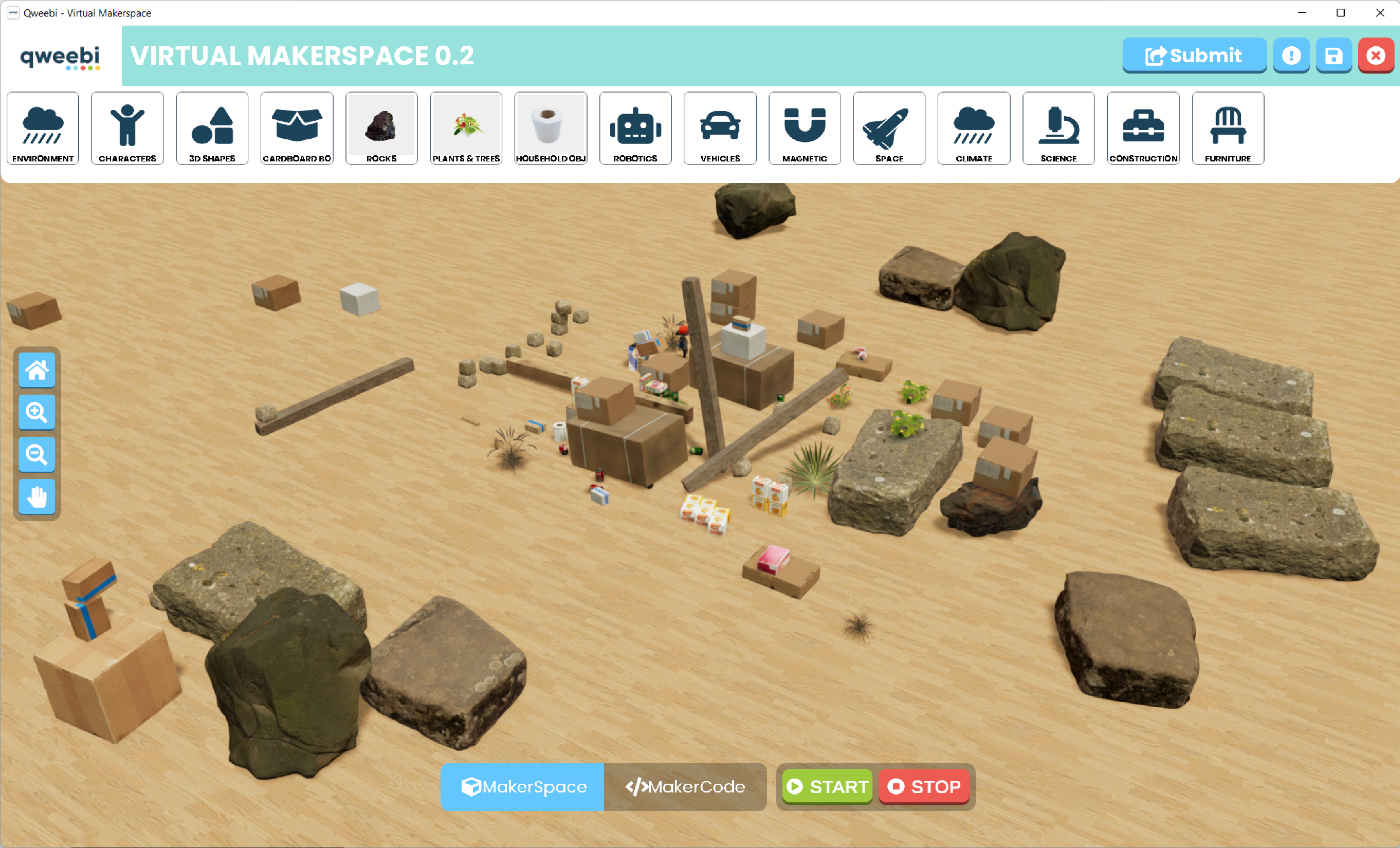 Qweebi - Virtual Makerspace