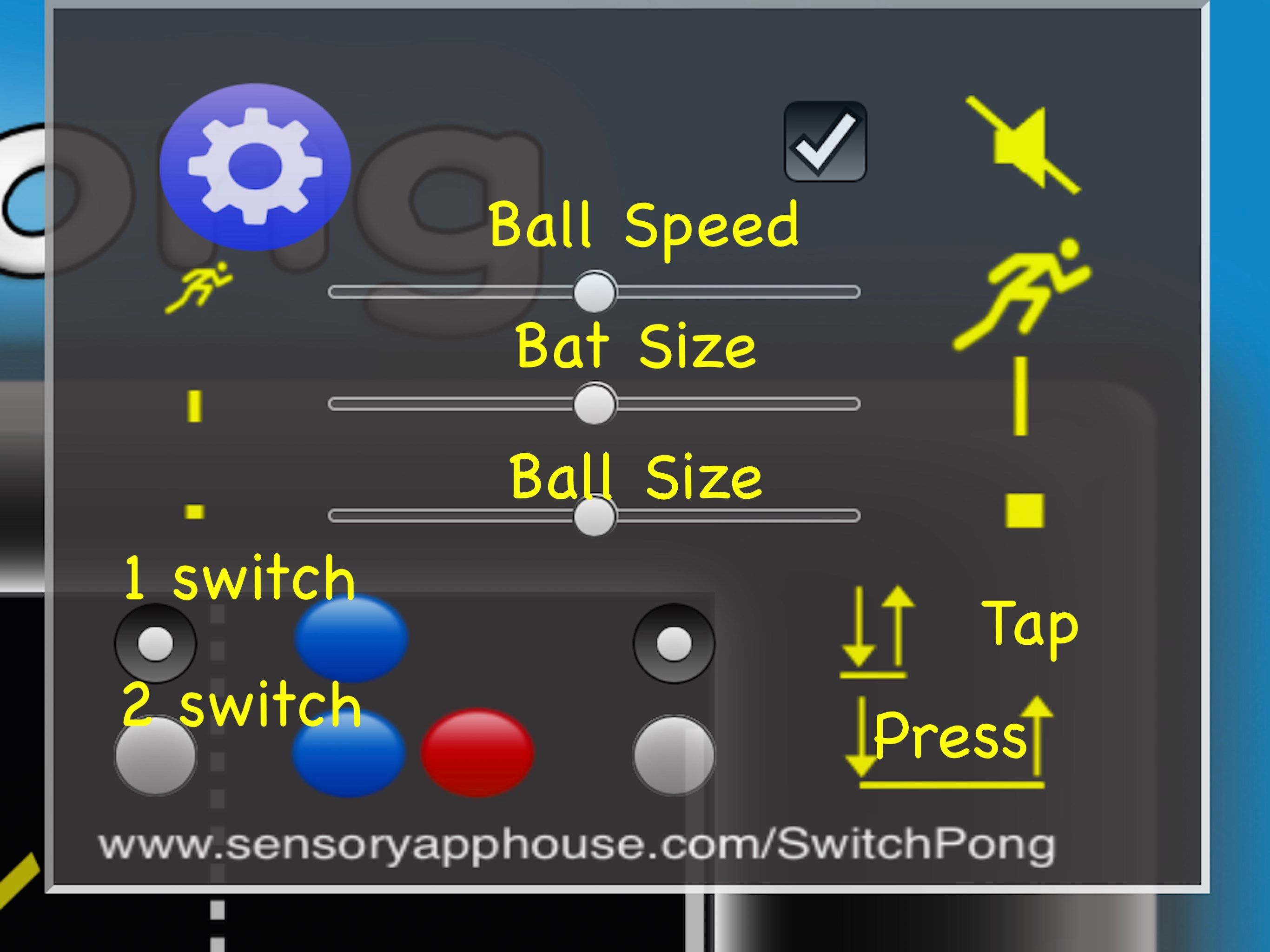 Switch Pong screenshot