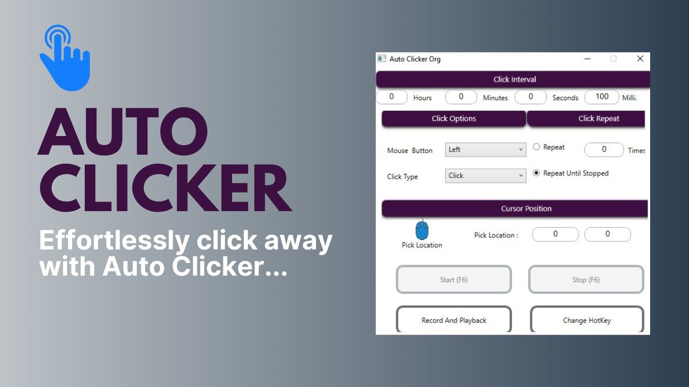 Auto Clicker - autoclicker.org