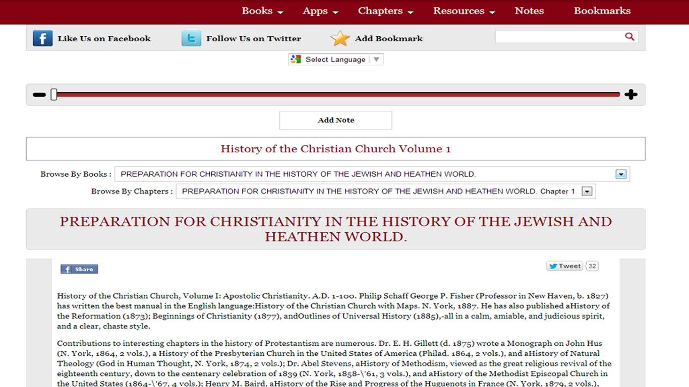 Complete 8 Volumes of Church History at your fingertips.