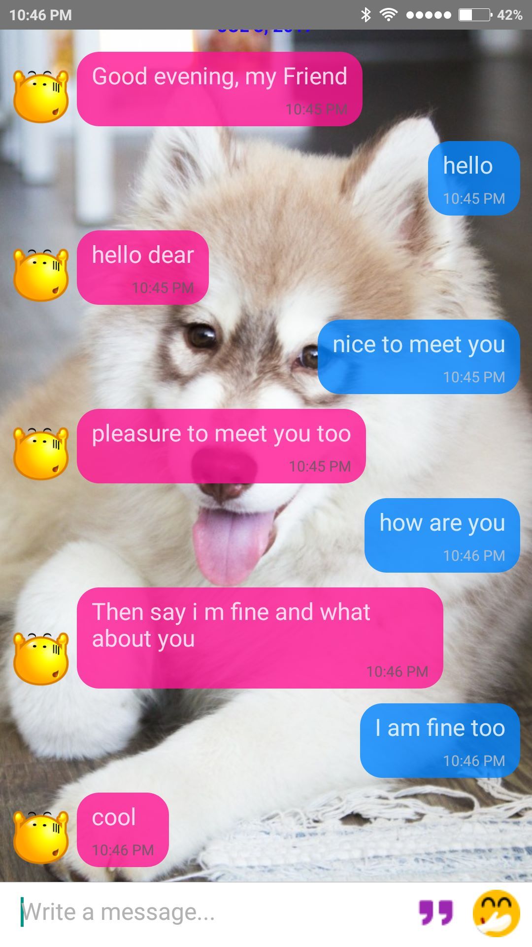 Buddy Messenger - English conversation chatbot