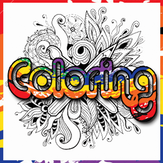 Coloring Book Mandala Adult Art