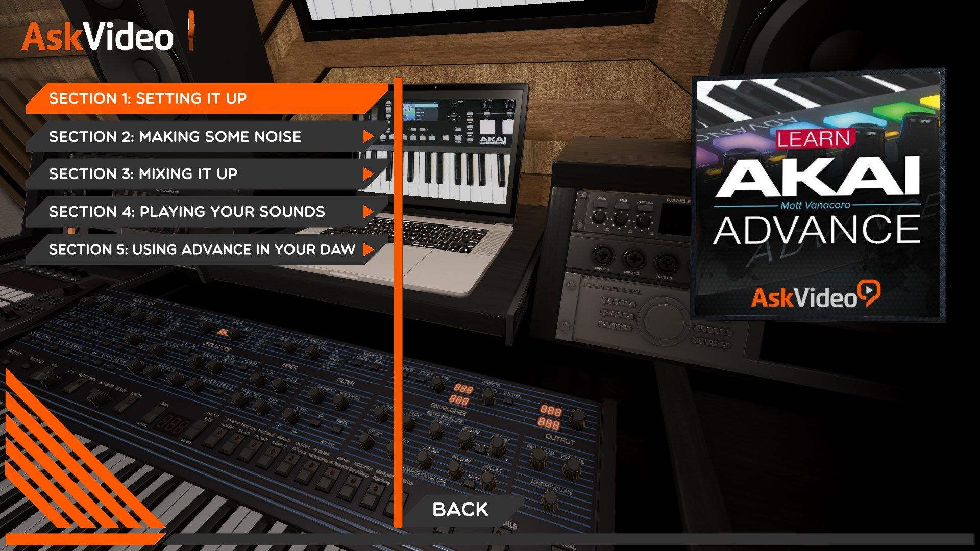 Learn Akai Advance Course by Ask.Video