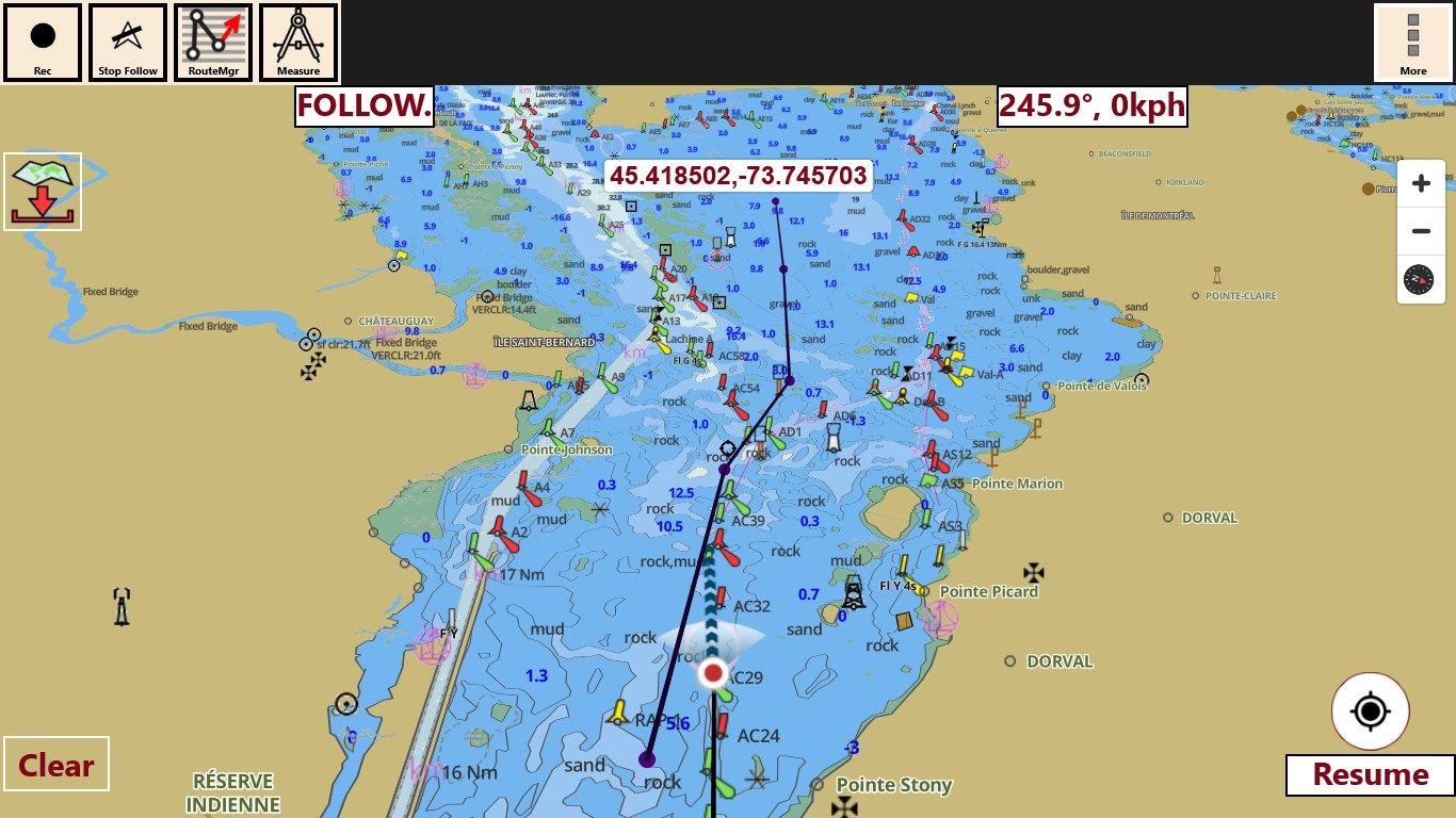 i-Boating: USA - GPS Nautical Charts