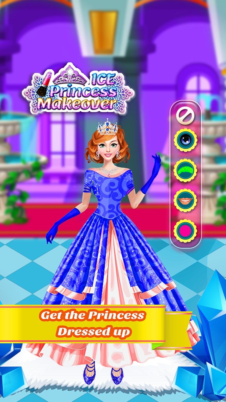 Ice Princess Makeover & Beauty Salon - Girls Game