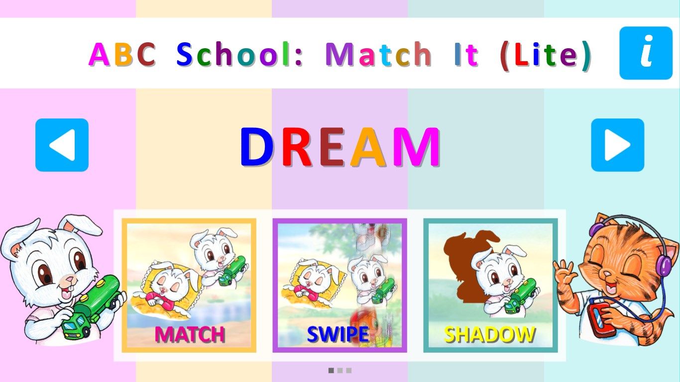 "ABC School - Match It (Lite)" - a matching game for kids