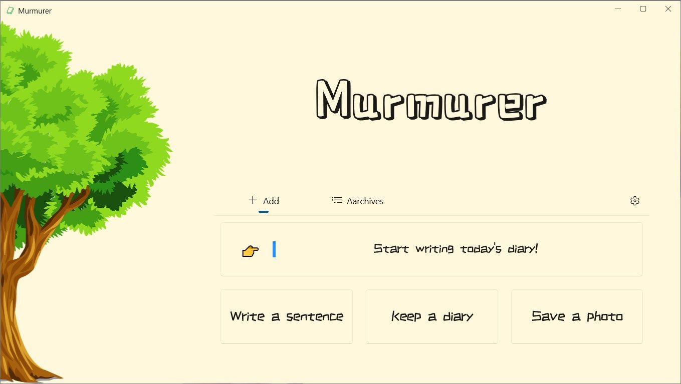 Murmurer Diary