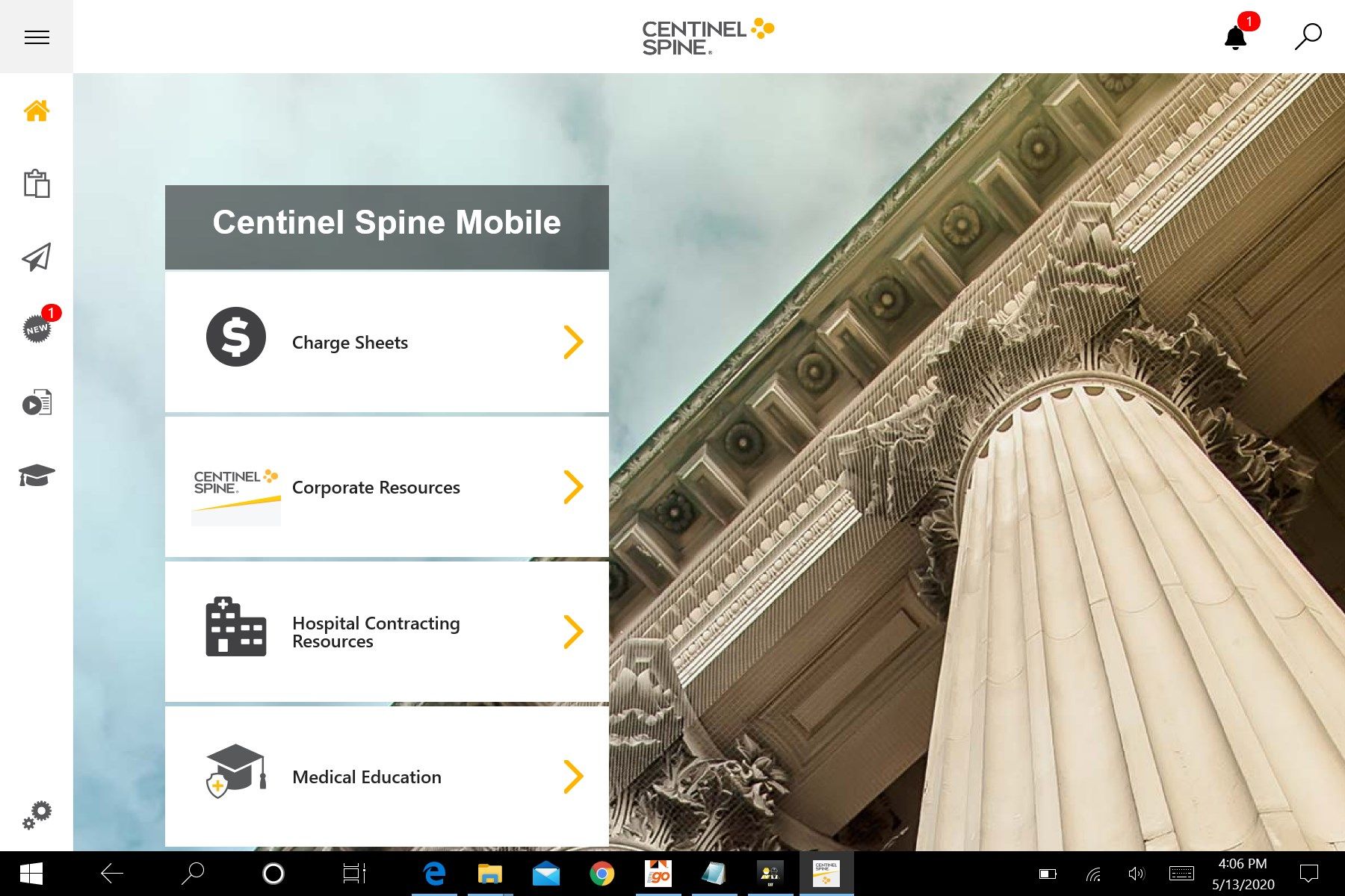 Centinel Spine Mobile Hub