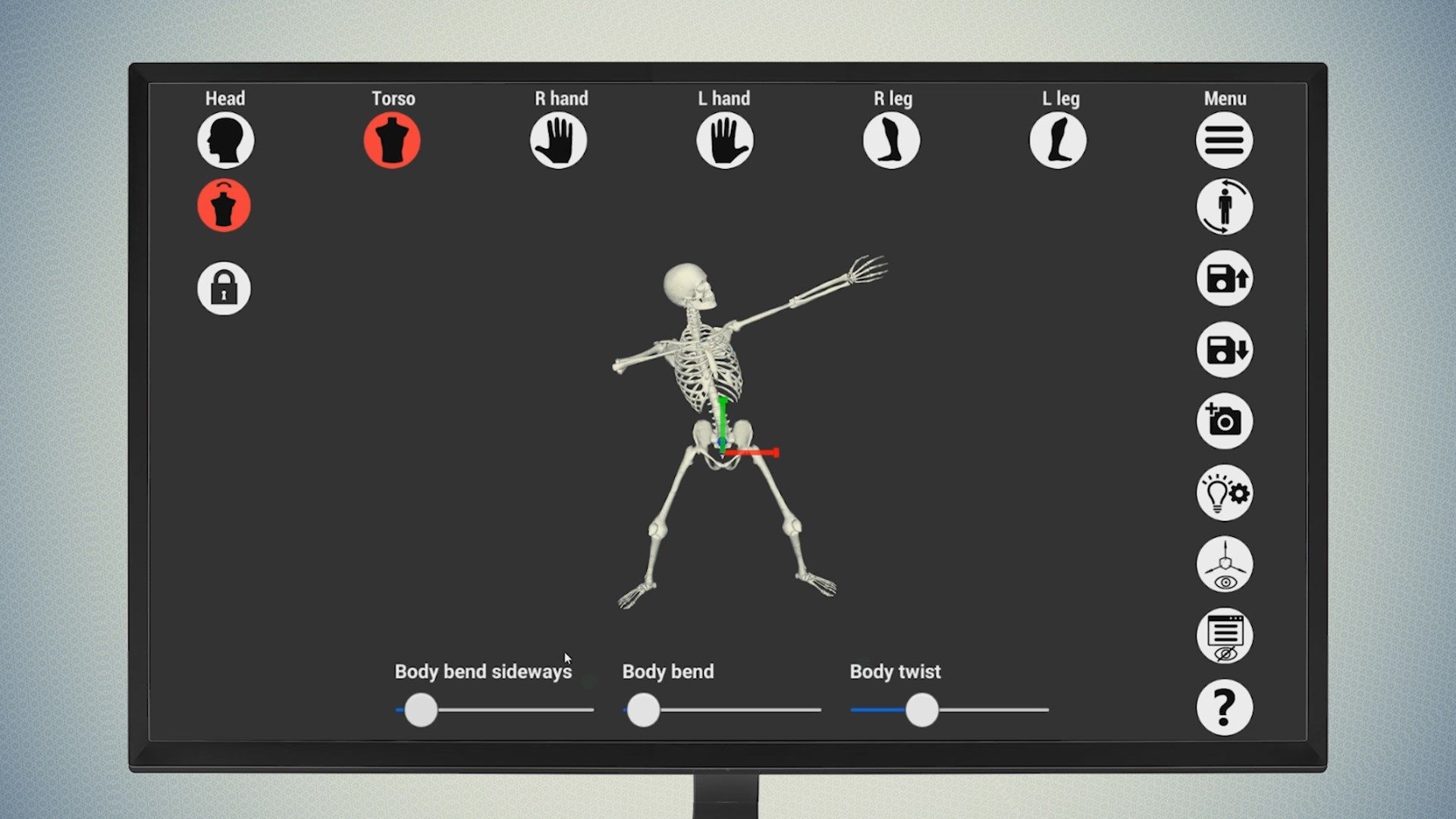 Bone Poser - 3D skeleton pose tool