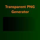 Transparent PNG Generator