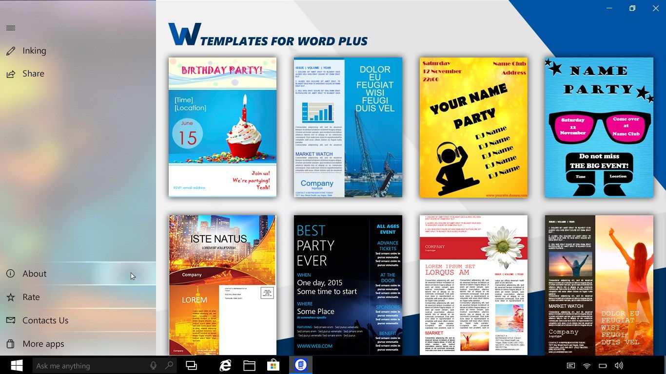 Templates for Word Plus