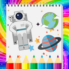 Free Space Coloring Book