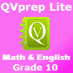 QVprep Lite Math English Grade 10