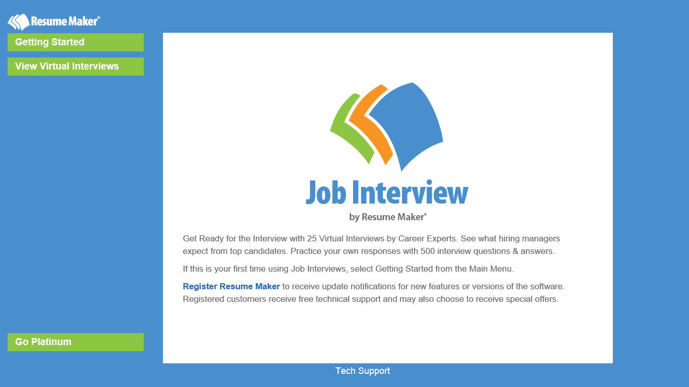 Get ready for the interview with 25 virtual interviews by career experts.