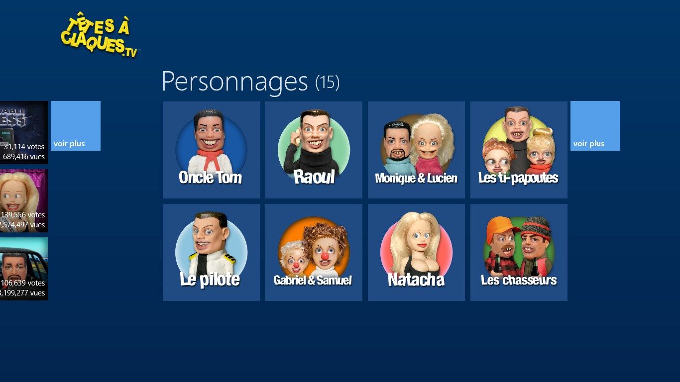 Personnages
