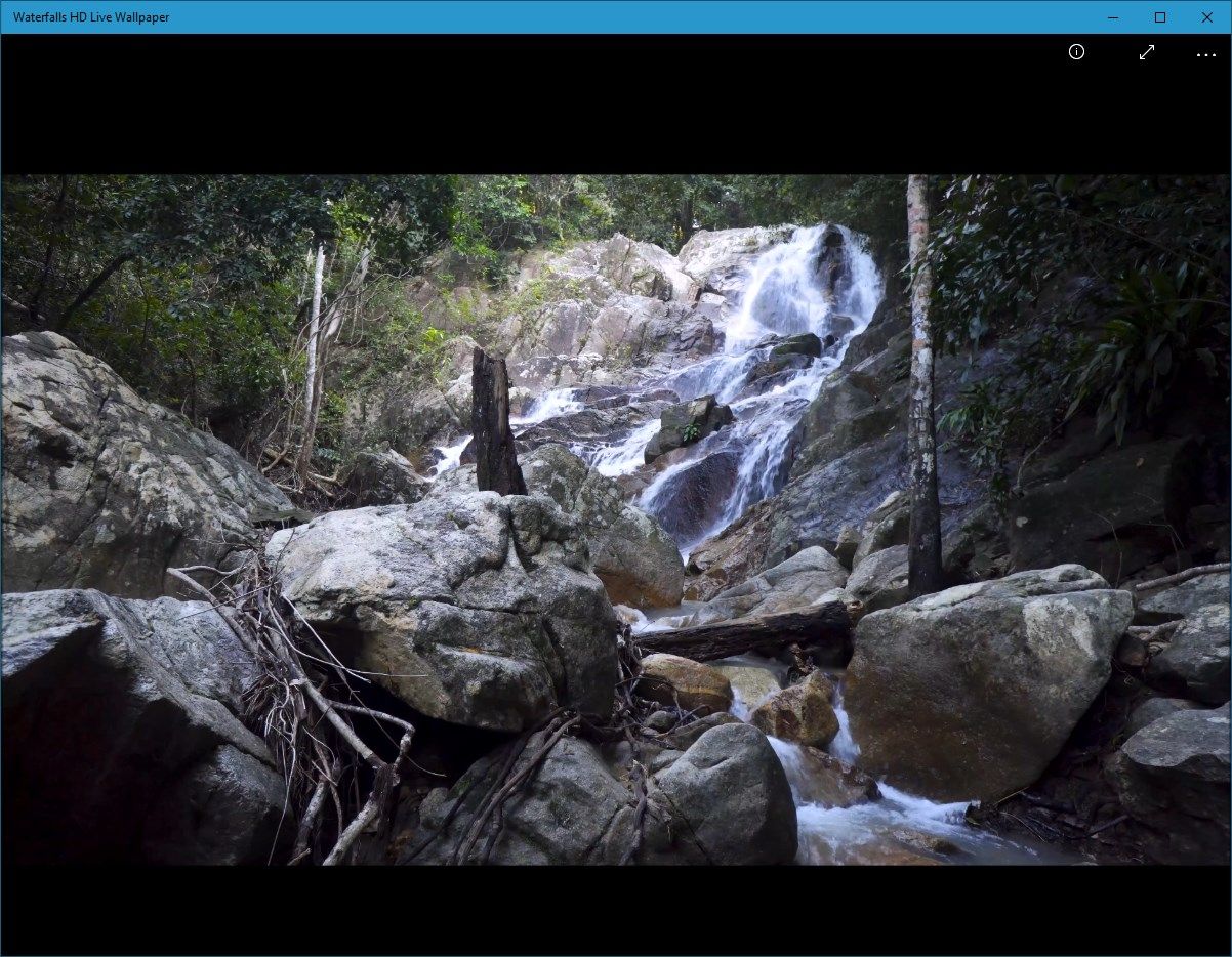 Waterfalls HD Live Wallpaper