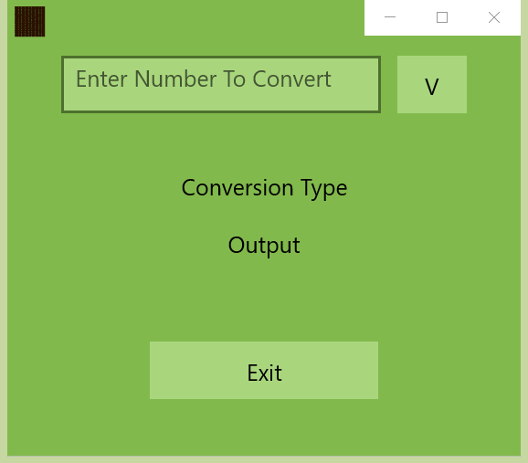 Simple Number Calculator UI