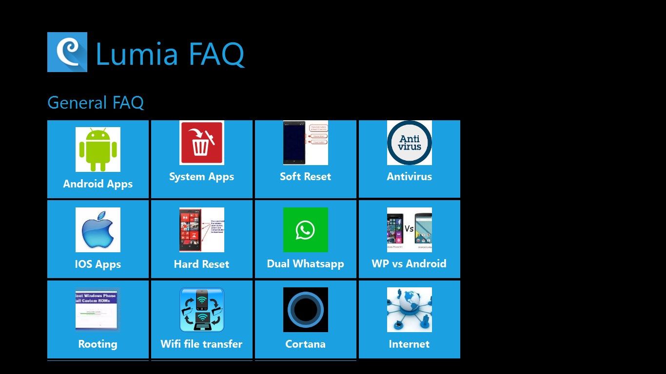 Lumia FAQ