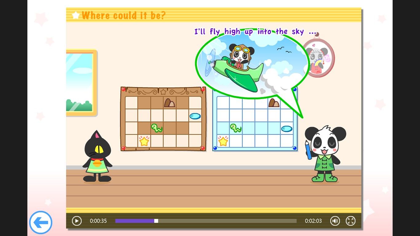 Fun animations draw kids into the topic and deepen their interest.