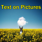Text on Pictures