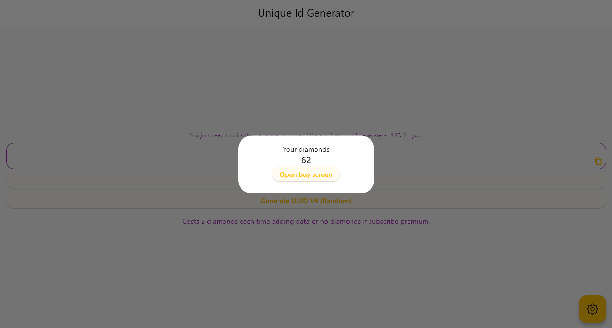 Unique Id Generator