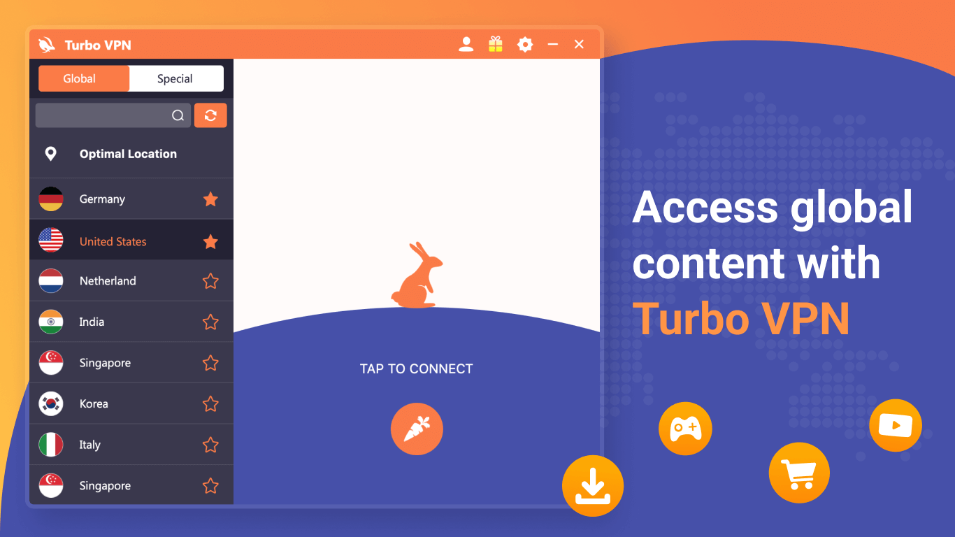 Turbo VPN - Unlimited VPN Proxy