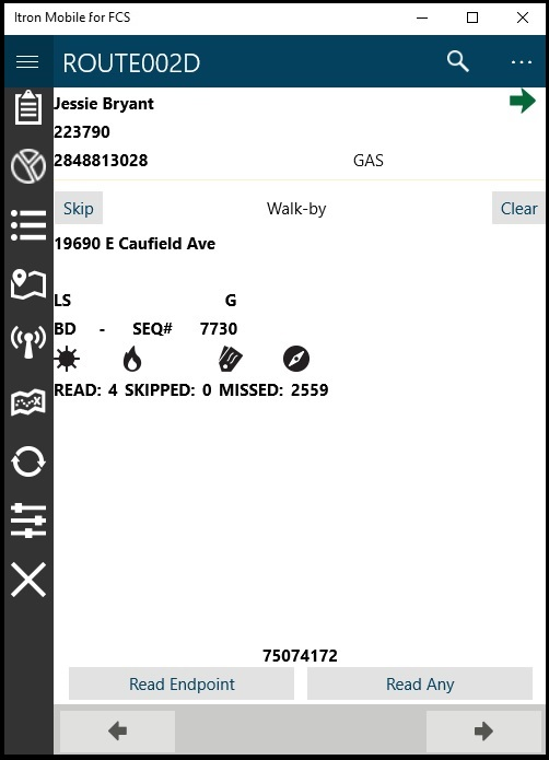 Itron Mobile 2.9 for FCS