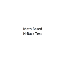 Math Based N-Back Test