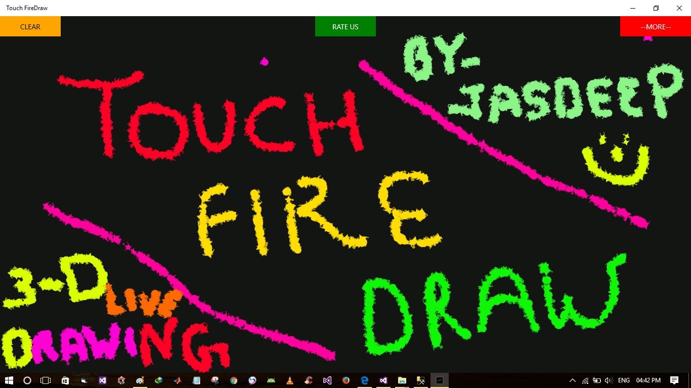 ITs TOUCH FIREDRAW :)