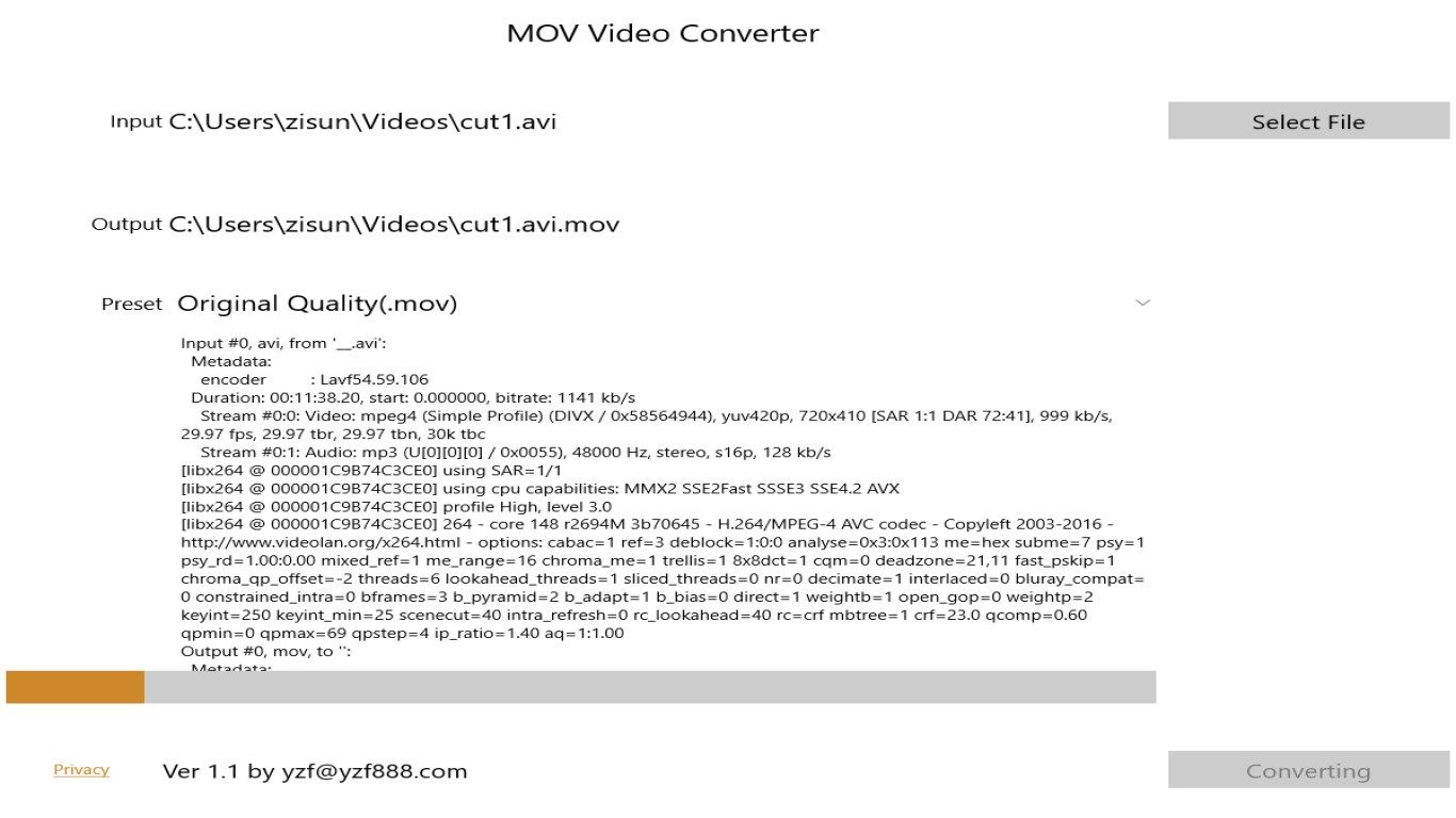 MOV Video Converter