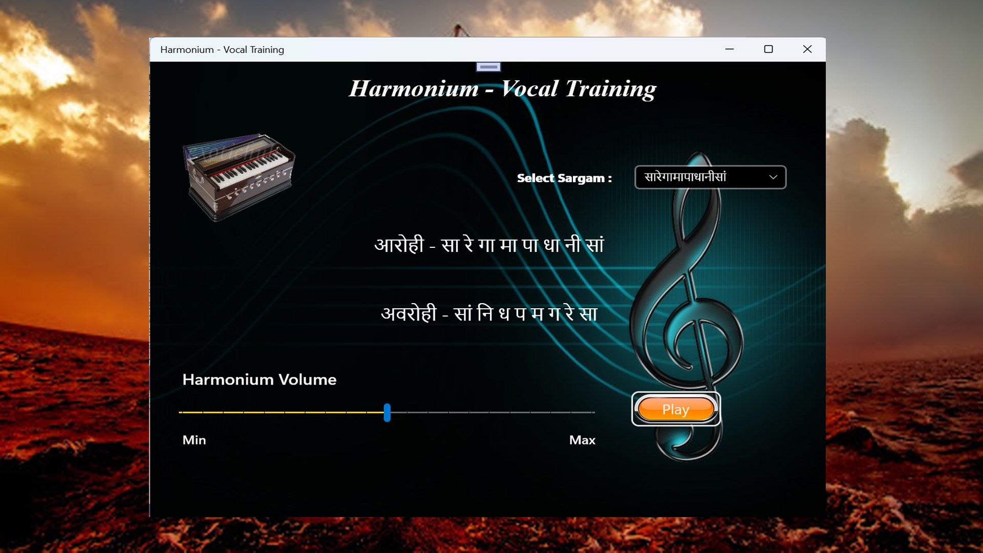 Harmonium - Vocal Training
