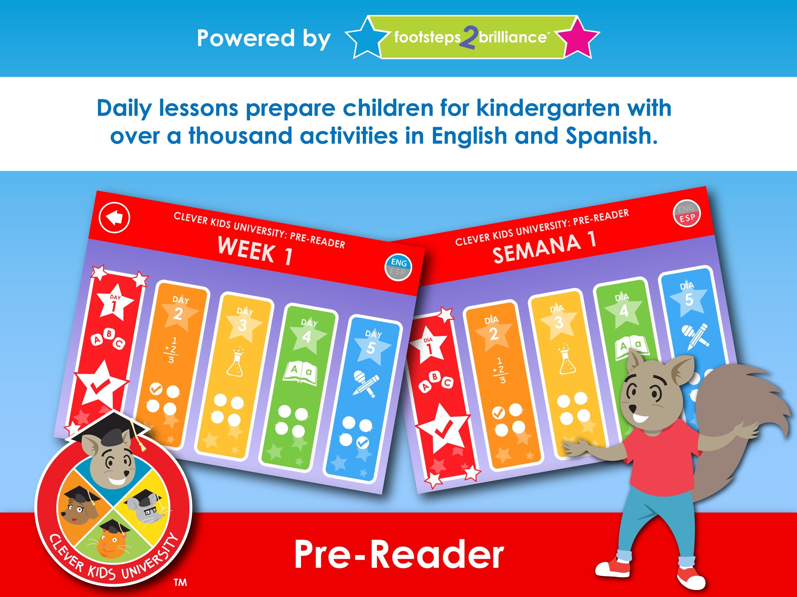 Clever Kids University - Pre-Reader