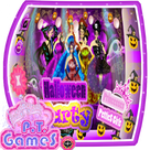 Princesses PettieS Girls : Halloween Party - Princesas PettieS Girls : Festa de Halloween