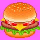 Pixel Art Food - Coloring by Number