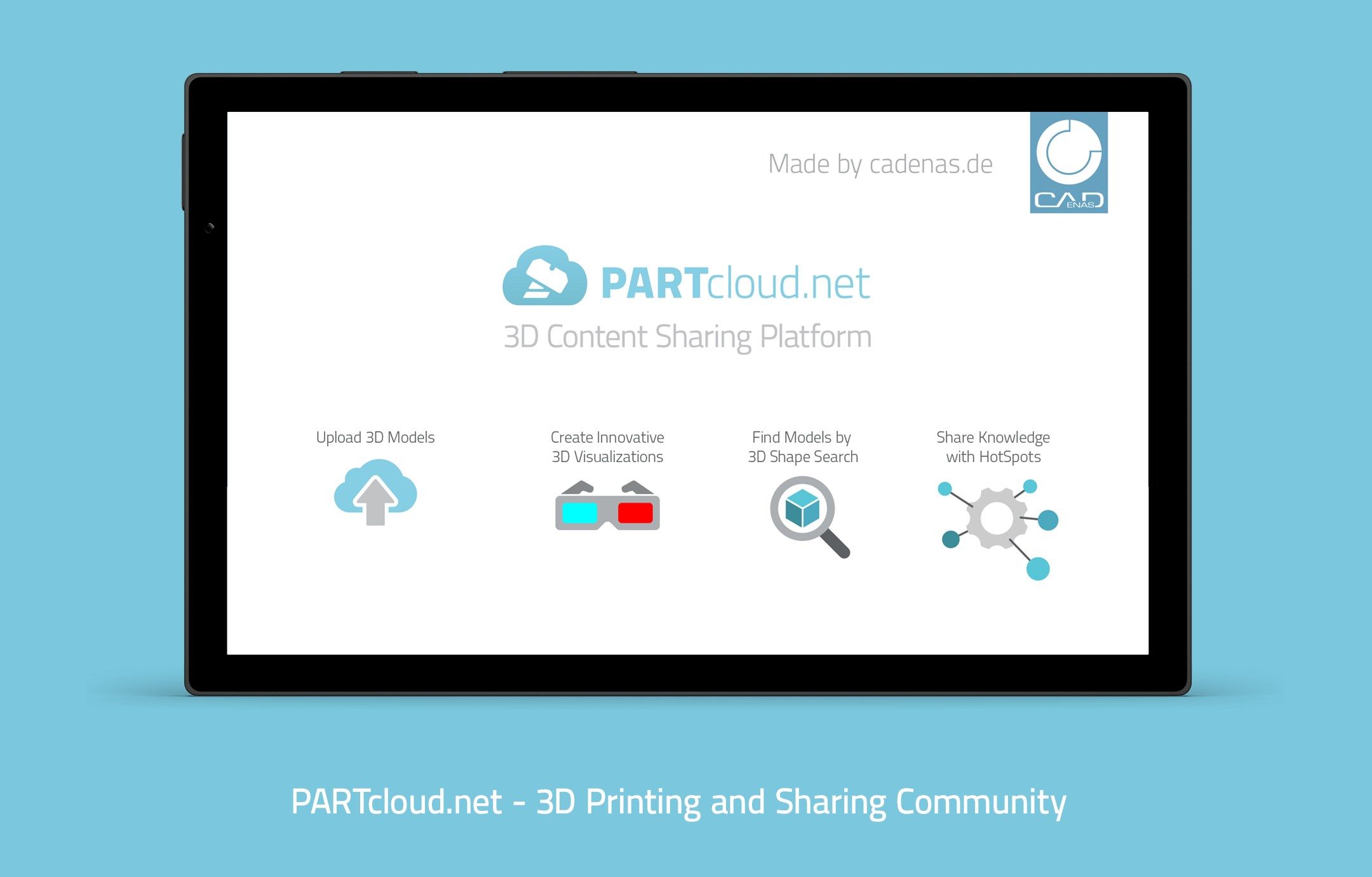 PARTcloud.net 3D Printing & Sharing Community