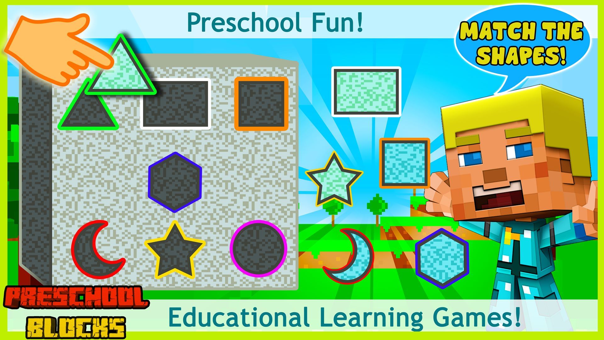 Fun Educational Games and puzzles for Kids Free - Preschool Adventure for Kindergarten and Preschool Boys and Girls Under Ages 2, 3, 4, 5 Years Old